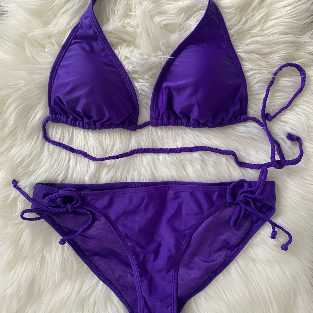 GARAGE Purple Bikini